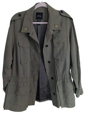Smythe Brand Army Green Outerwear Jacket, Military Inspired